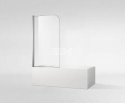 Sanotechnik - Króm zuhanypanelek 80x140 cm 5 mm tiszta üvegből (E14805C)