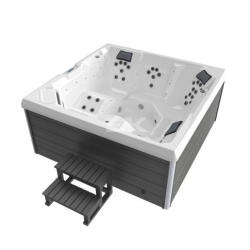 Sanotechnik ROVINJ kültéri masszázsmedence, gyöngyházfehér (SPA32) - ekereskedohaz