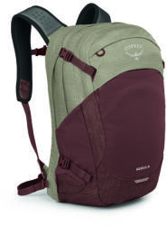 Osprey város hátizsák NEBULA, sawdust tan/raisin red