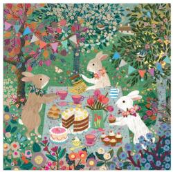 Galison 84514 - Spring Tea Party - 500 db-os Fóliás puzzle (84514)