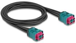 Delock HDMTD Z quad kábel anya - HDMTD Z quad anya 1 m IP67 védelmi osztályú (90342)