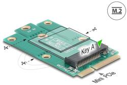 Delock Mini PCIe apa - M. 2 kulcs A csatlakoztató adapter (64339)