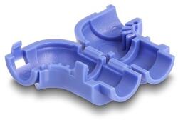 Delock 8 db. -os kábel klipszelő (összefogó) hajlításhoz kék (88122)