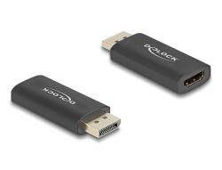 Delock Aktív DisplayPort 1.4 - HDMI adapter 8K HDR funkcióval (61055) - dellaprint