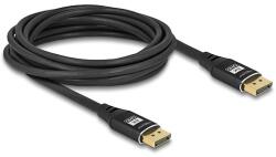 Delock DisplayPort kábel 8K 60 Hz 5 m fekete fém (80623) - dellaprint