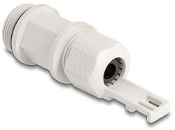 Delock Kábel tömszelence M28 kábelszorítóval szürke (60657)