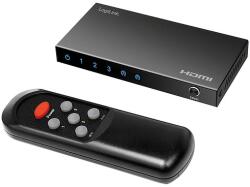 LogiLink HDMI kapcsoló, 3x1 port, 4K/60 Hz, HDCP, HDR, CEC, RC (HD0062)