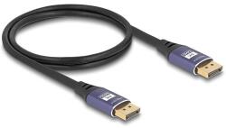 Delock DisplayPort kábel 8K 60 Hz 1 m lila fém (80600) - dellaprint