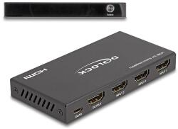 Delock HDMI kapcsoló 3 x HDMI bemenet - 1 x HDMI kimenet 8K 60 Hz (18603)