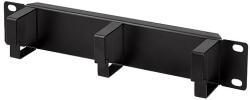 LogiLink 10" -os kábelrendező panel 3 vezetőgyűrűvel, 1U, fekete (ACT116)