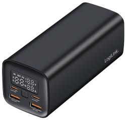 LogiLink Power bank 20 000 mAh, QC 3.0 és PD 3.0 65 W, fekete (PA0350)