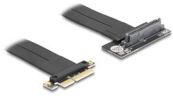 Delock Riser kártya PCI Express 3.0 x4 apa U. 2 SFF-8639 SSD-helyre 90 -os szögben, kábellel 30 cm (81506)