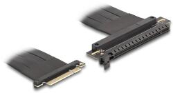 Delock Riser kártya PCI Express 3.0 x8 x8 apa x16 foglalatba, 30 cm-es kábellel (81499)