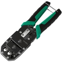 LogiLink 6 az 1-ben multifunkciós krimpelőfogó telefon- és hálózati kábelekhez (WZ0079)