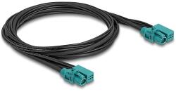 Delock HDMTD Z kábel szimpla + Táptűs (Powerpin) anya - HDMTD Z szimpla + Táptűs anya 1 m (90337)