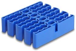 Delock Kábel rendező 24 kábelbemenettel kék (66325)