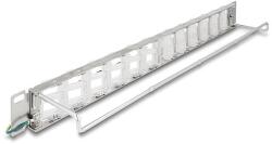 Delock 19 Keystone patch panel 24 dönthető porttal és húzásmentesítéssel (67066)