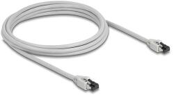 Delock RJ45 hálózati kábel Cat. 8.1 S/FTP 3 m szürke (80561)