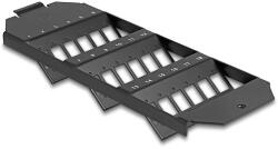 Delock Optikai szálas foglalat 18 portos SC Simplex / LC Duplex párosítókhoz fekete (88163)