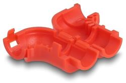 Delock 8 db. -os kábel klipszelő (összefogó) hajlításhoz piros (88126) - dellaprint