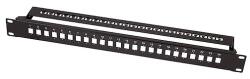 LogiLink 19" száloptikai panel 24 os LC Duplex vagy SC egyoldalas adapterhez (FB0002B)