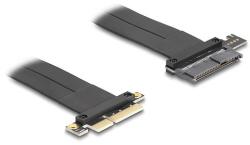 Delock Riser kártya PCI Express 3.0 x4 apa U. 2 SFF-8639 SSD slot, kábel 30 cm (81507)