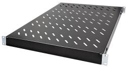 LogiLink Állítható polc 19" -os szekrényekhez 1000 mm mélységgel, fekete (SF1000B)