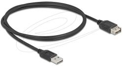 Delock USB 2.0 hosszabbítókábel EASY USB Type-A apa - EASY USB Type-A anya 1 m (81512)
