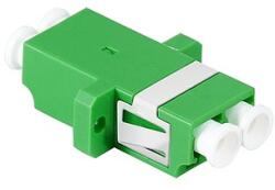 LogiLink Fiber Adapter LC Duplex, 12 db, karimával, zöld (FA02LC6)