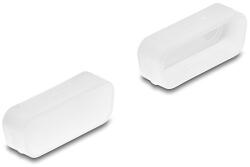 Delock 2 db. fekete borítás por ellen D-Sub 15 áttetsző (67122)