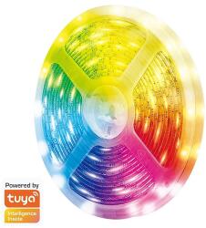 LogiLink Wi-Fi smart RGB+CCT-LED-szalag, öntapadós, Tuya kompatibilis, 5 m (SH0128)