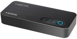 LogiLink Loiglink HDMI-elosztó, 1x2-port, 4K/60 Hz, HDCP, HDR, CEC, leskálázó (HD0059)