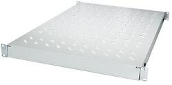 LogiLink Állítható polc 19" -os szekrényekhez, 600 mm mélységgel, világosszürke (SF0600G)