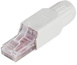 LogiLink Loiglink Helyszíni szerelvény Cat. 6A RJ45 dugó, szerszám nélküli lezárás (MP0069)