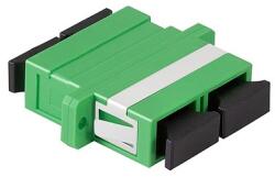 LogiLink Fiber Adapter SC Duplex, 12 db, karimával, zöld (FA01SC6)