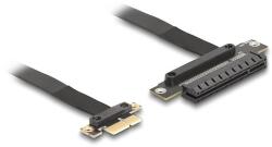 Delock Riser kártya PCI Express 3.0 x1 x1 apa x8-as bővítőhelyre, 30 cm-es kábellel (81496)