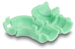 Delock 8 db. -os kábel klipszelő (összefogó) hajlításhoz zöld (88125) - dellaprint