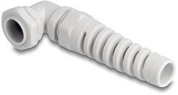 Delock Kábel tömszelence PG13, 5 90 hajlított feszültség mentesítős szürke (60586)