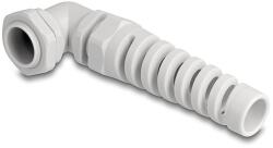 Delock Kábel tömszelence PG16 90 hajlított feszültség mentesítős szürke (60588)