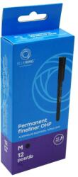 BLUERING Rostirón, tűfilc alkoholos 1mm, OHP Bluering® M fekete - nyomtassingyen