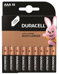 Duracell Elem, AAA mikro, 18 db, DURACELL "Basic (10PP100007) - nyomtassingyen