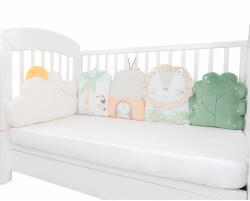  Kikkaboo rácsvédő párnaszett Jungle King - babycenter-online