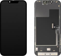 MP Piese si componente Display cu Touchscreen MP compatibil cu Apple iPhone 13 Pro, cu Rama, Versiune Soft OLED IC Movable 120Hz FHD, Negru (dis/mp/ai13p/cu/ve/ne) - pcone