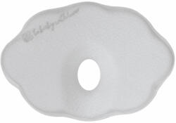 KikkaBoo párna - laposfejűség elleni memóriahabos ergonomikus Airknit felhő szürke - babamarket