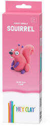 HEY CLAY Figura Erdei Állat Mókus