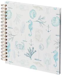  Rössler fotóalbum/vendégkönyv (23x23 cm, 30 lap, spirál) tengernyi szeretet Meer Liebe (13291592006)