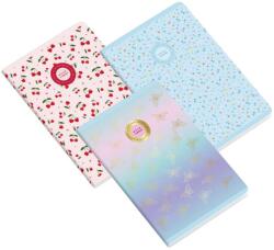 Ambar Füzet A4, 48 lapos vonalas, Moonflower Cherry (27319090)