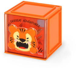  Legami asztali írószertartó, négyzet alakú, tigris (SBX0004)