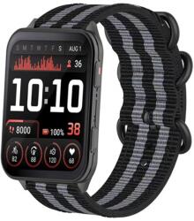 DUX Curea de schimb NYLON pentru Garmin Venu X1 BLACK-GREY