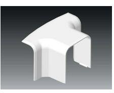 KOPOS Parapetcsatorna T-idom 60x60-hoz 60mmx 60mm 60mm-sz/leágazó műanyag fényesfehér EKE KOPOS - 8544_HB (8544_HB)